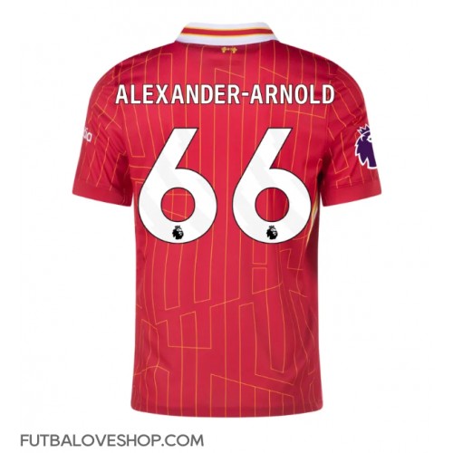 Dres Liverpool Alexander-Arnold #66 Domáci 2024-25 Krátky Rukáv